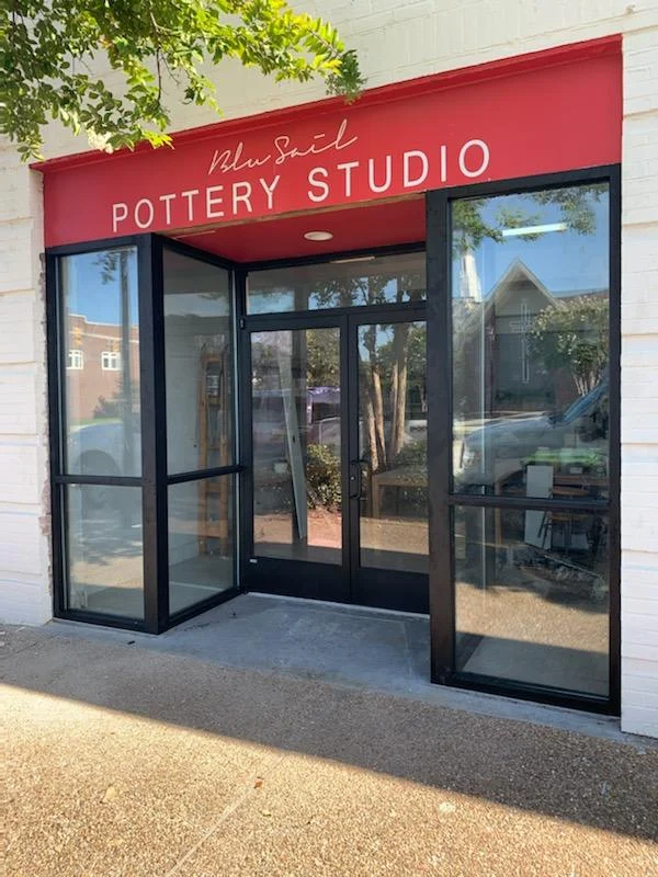 Finished glass installation project