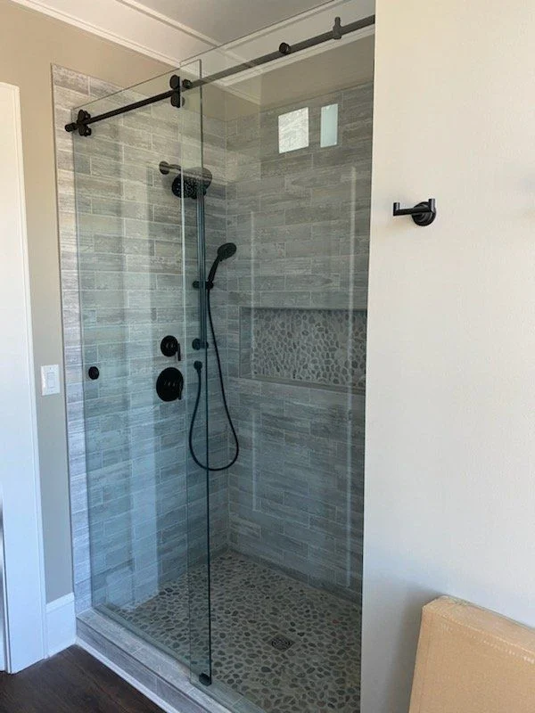 Mirror and glass interior project